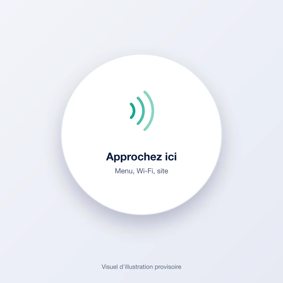 Sticker NFC REEVIT universel pour chambre d'hôtel